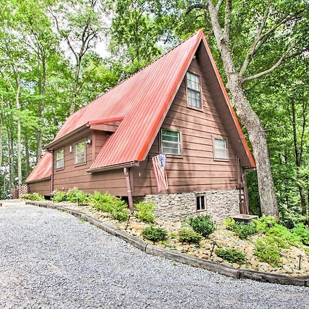 A-Frame Cabin With Hot Tub Less Than 1 Mi To Ober Gatlinburg Villa Exterior foto