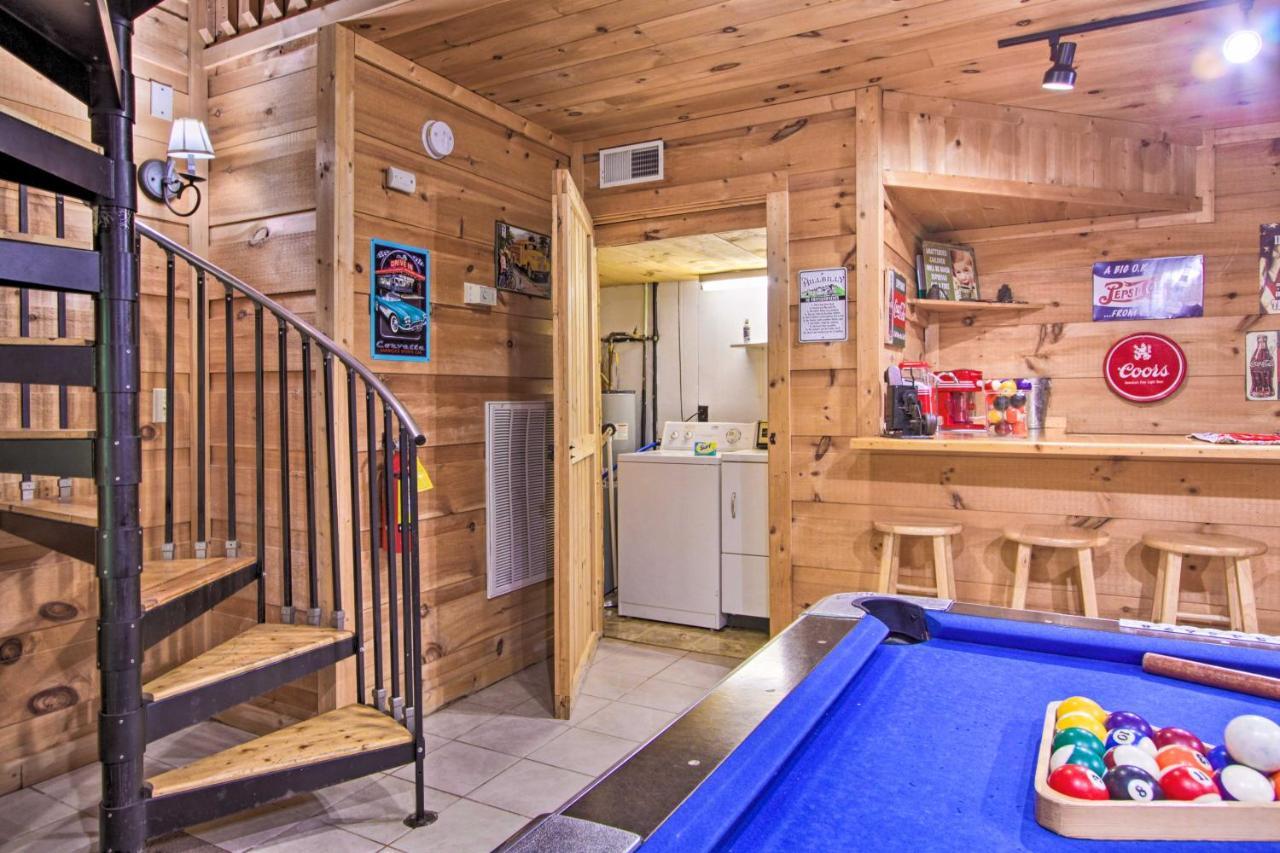 A-Frame Cabin With Hot Tub Less Than 1 Mi To Ober Gatlinburg Villa Exterior foto